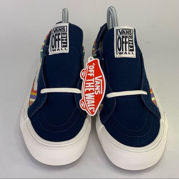 NEW Vans Sk8 Low Reissue Stripe Womens Sz 8 - Picture 6 of 14